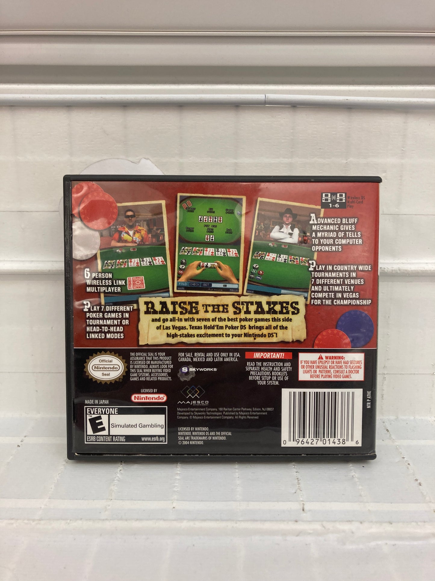 Texas Hold Em Poker - Nintendo DS