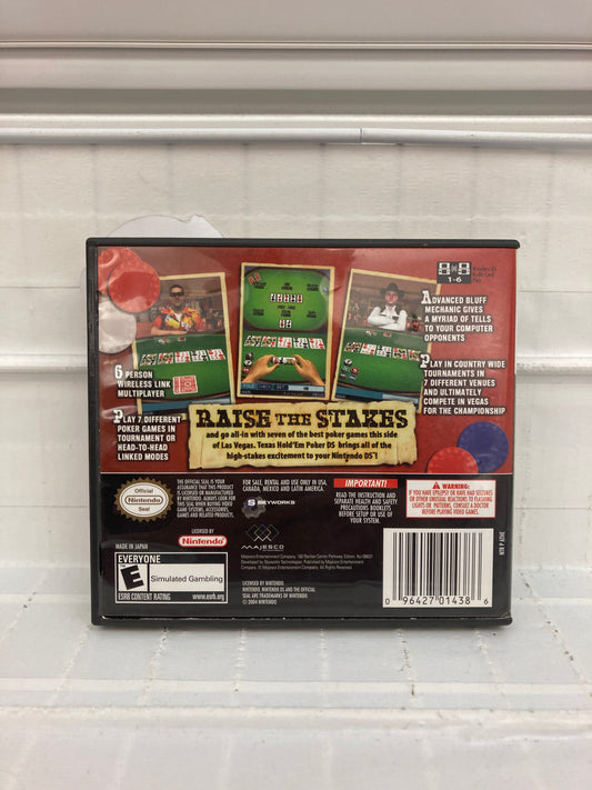 Texas Hold Em Poker - Nintendo DS