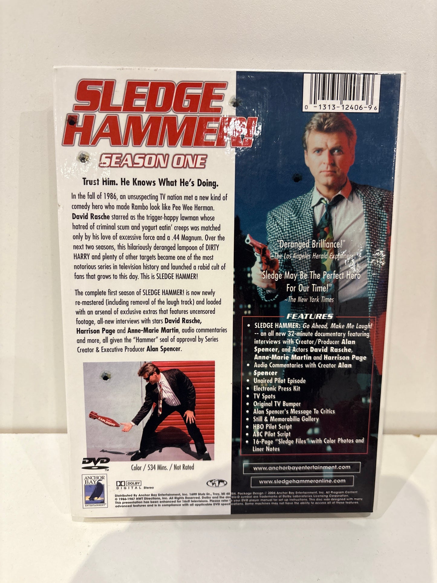 Sledge Hammer! Season One - DVD