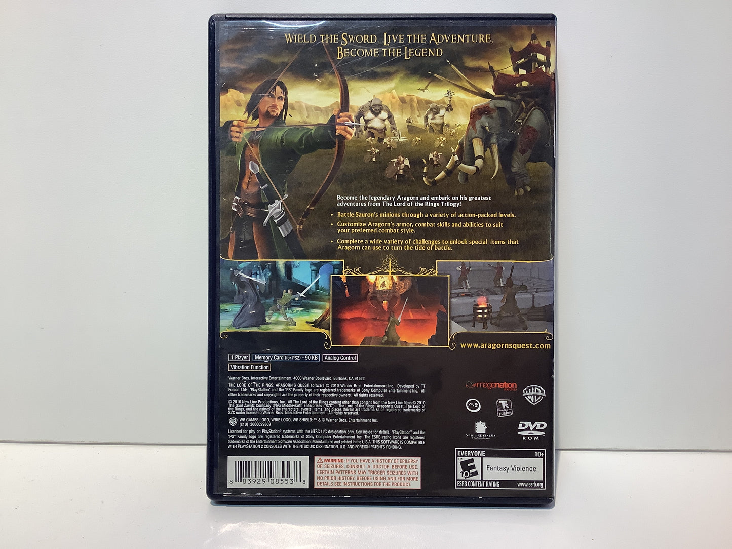 Lord of the Rings: Aragorn's Quest - Playstation 2