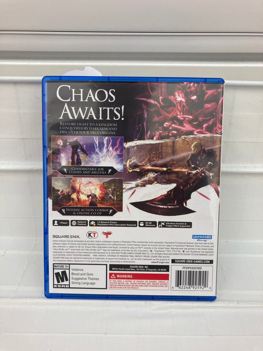 Stranger of Paradise Final Fantasy Origin - Playstation 5