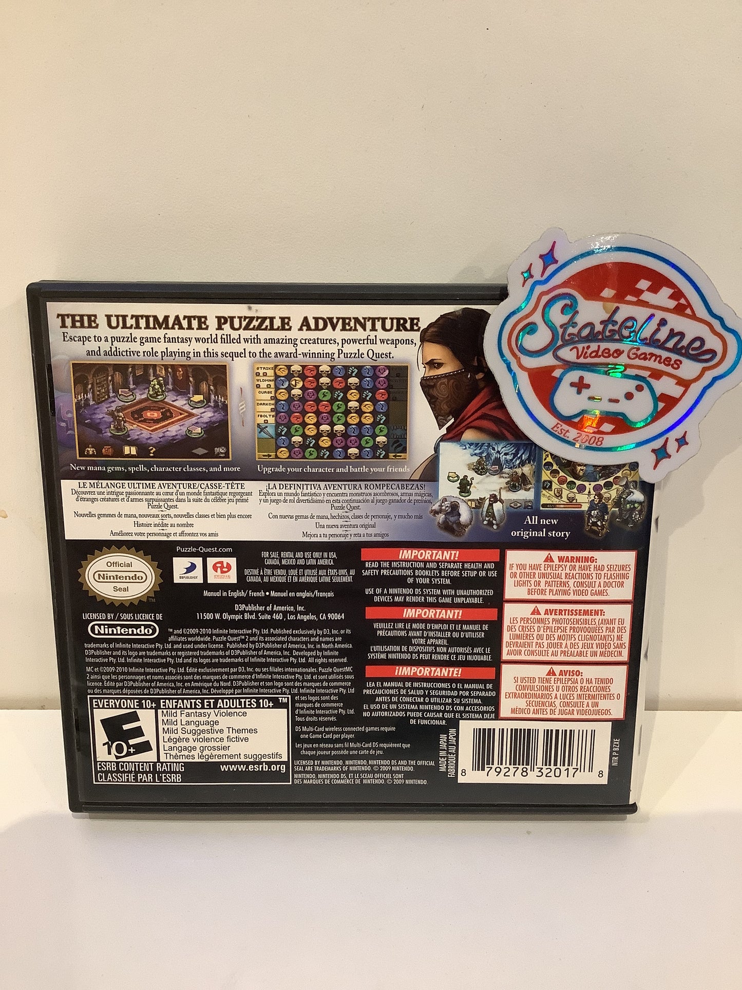 Puzzle Quest 2 - Nintendo DS