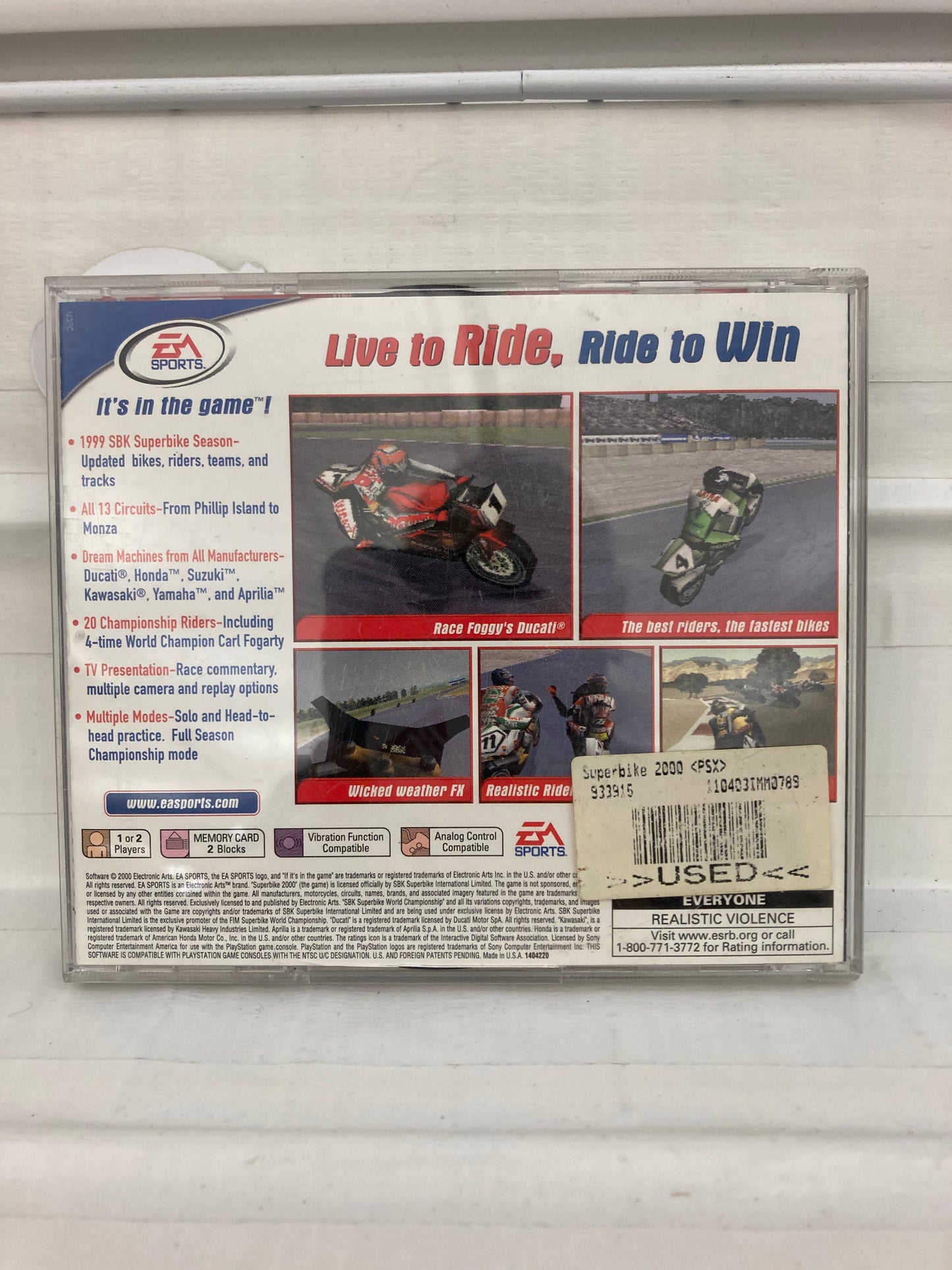 Superbike 2000 - Playstation