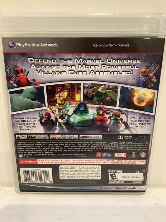 LEGO Marvel Super Heroes - Playstation 3