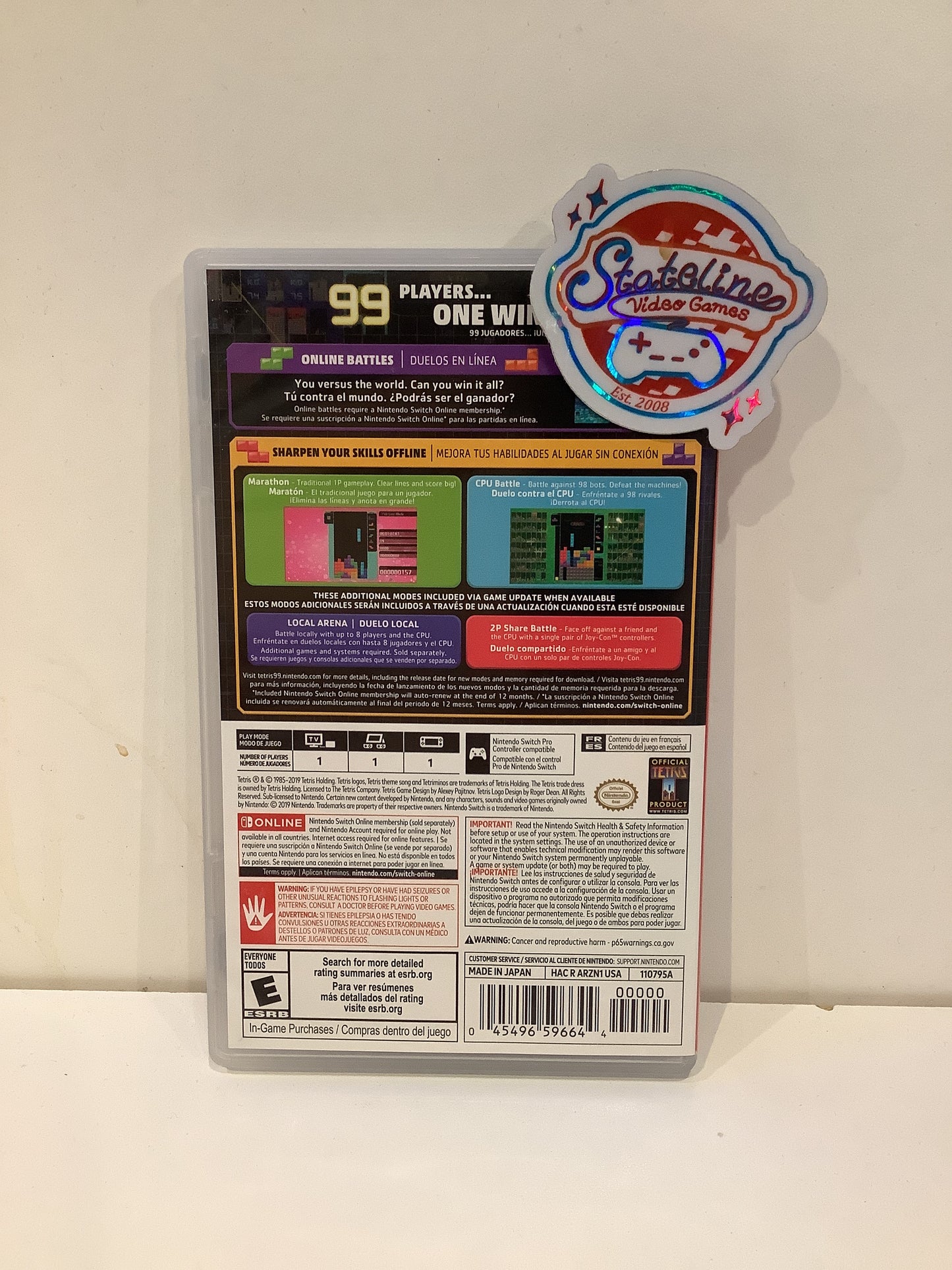 Tetris 99 - Nintendo Switch