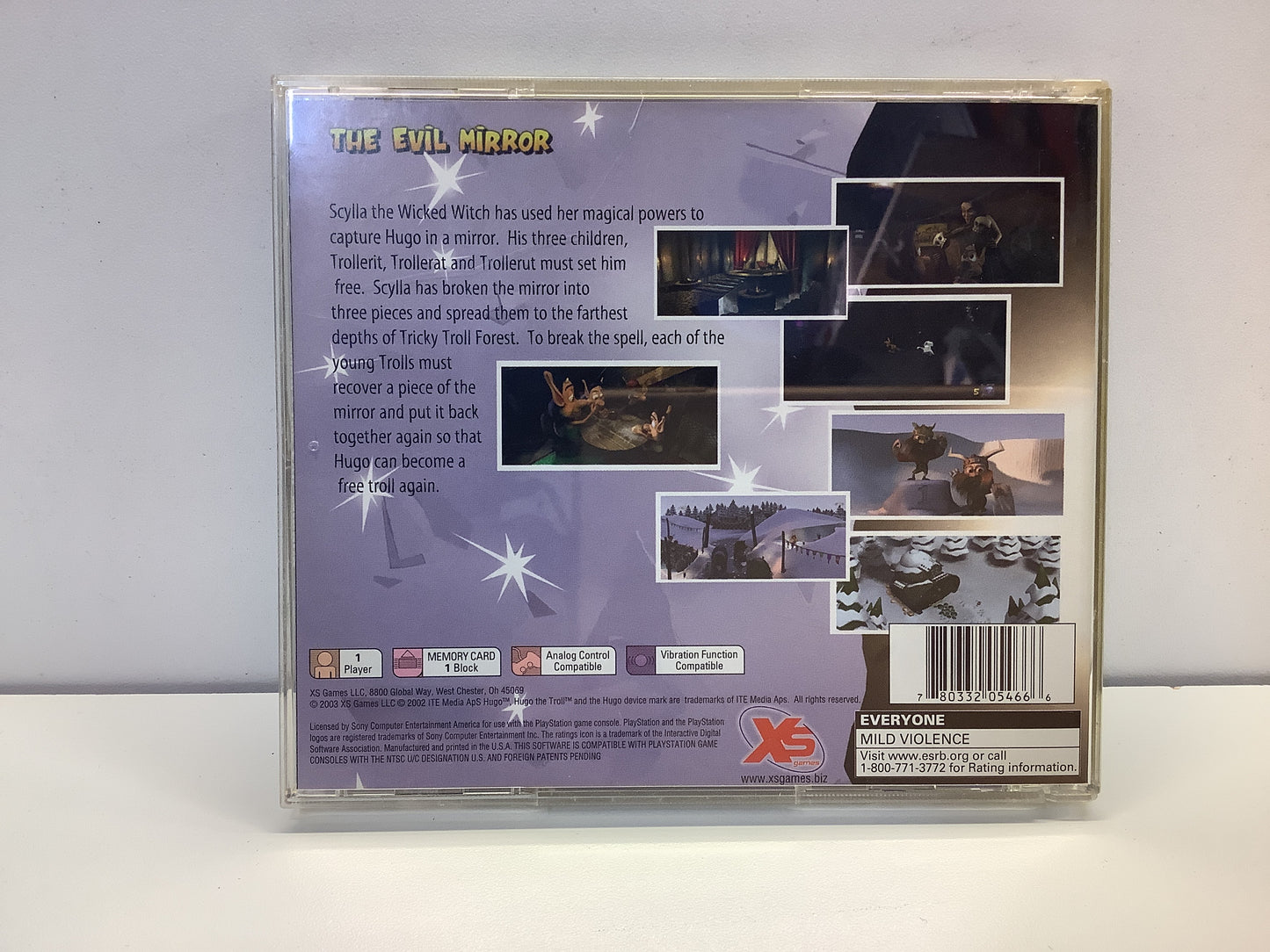 Hugo The Evil Mirror - Playstation