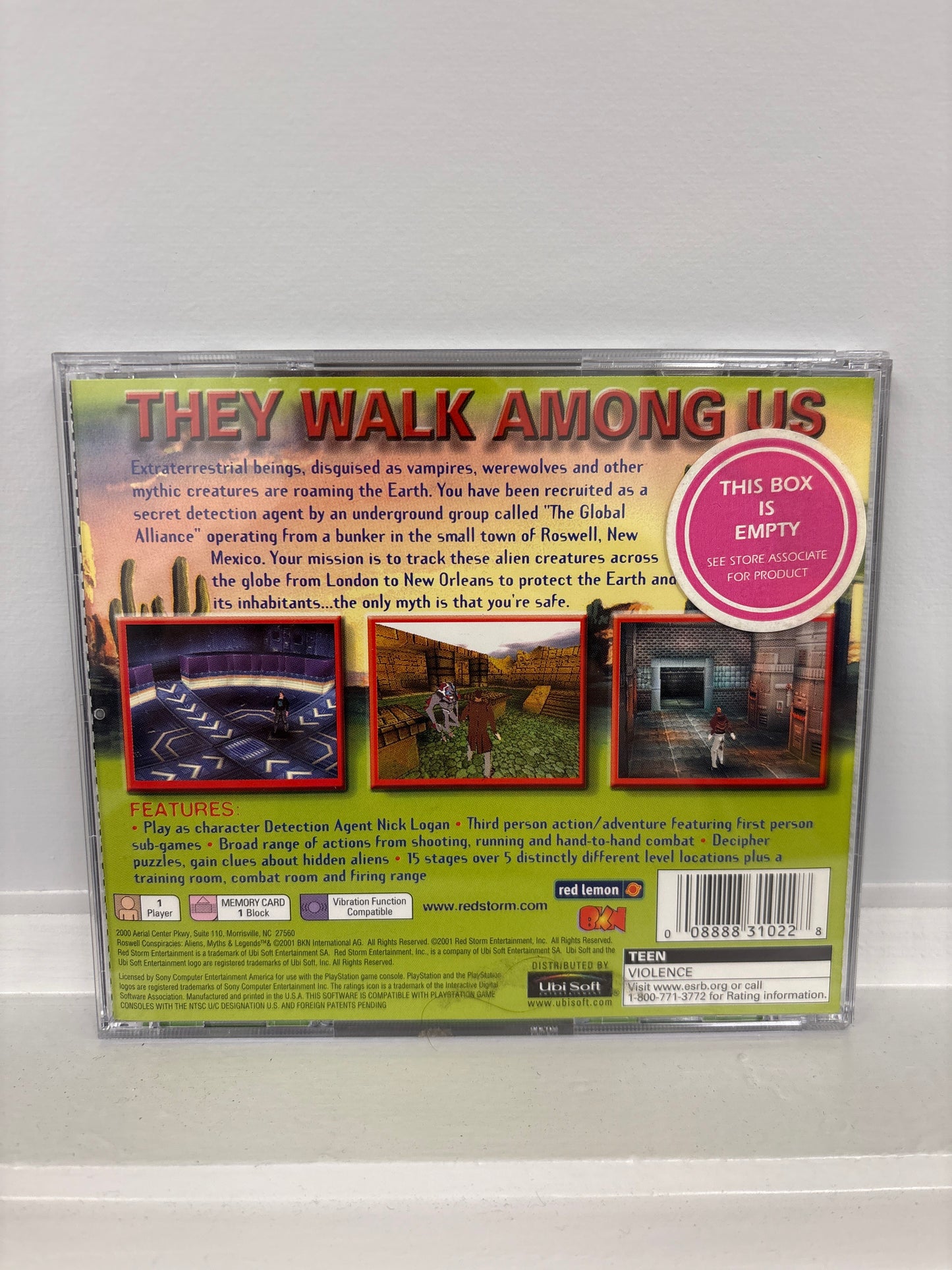 Roswell Conspiracies - Playstation