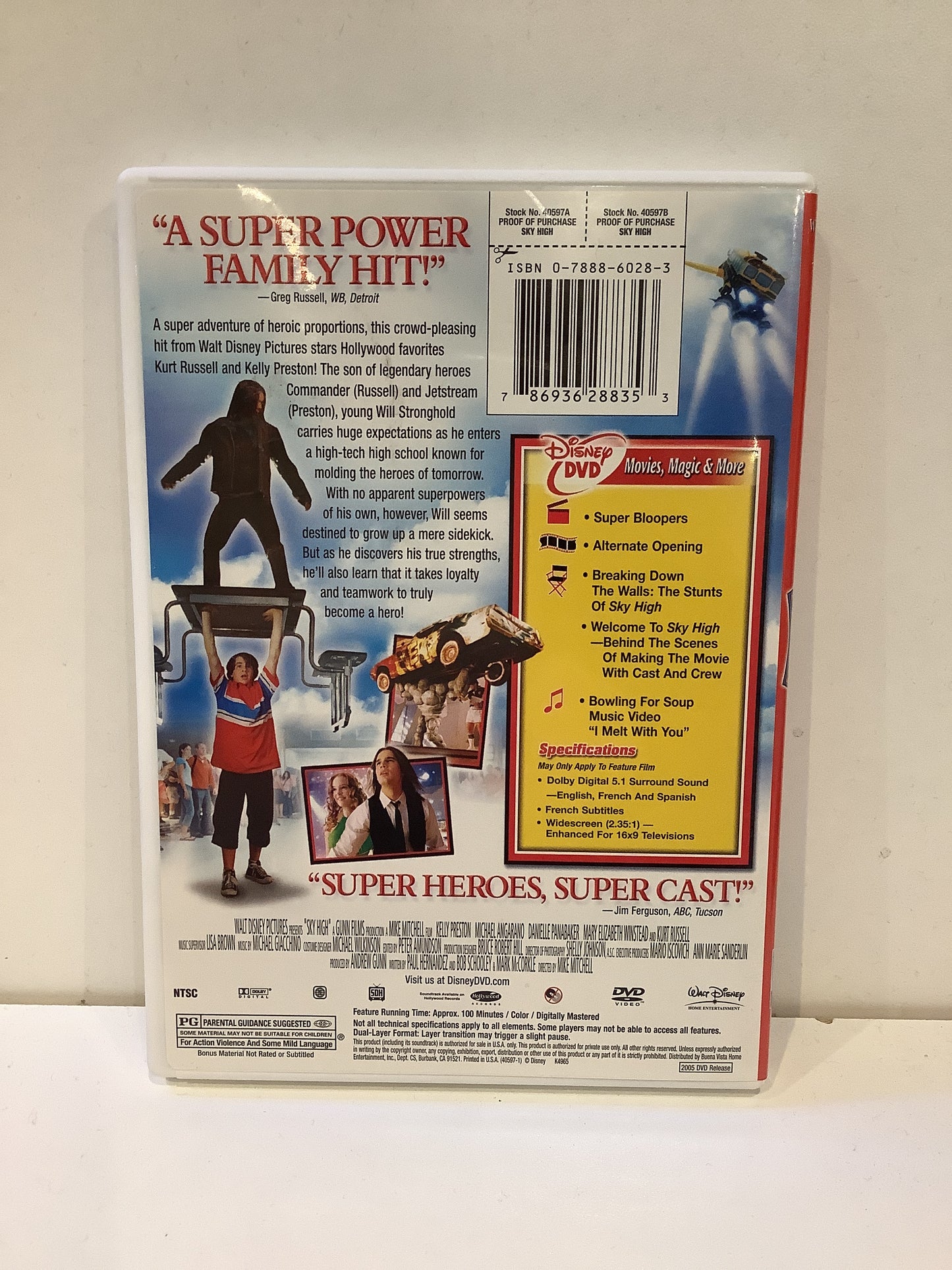 Sky High - DVD