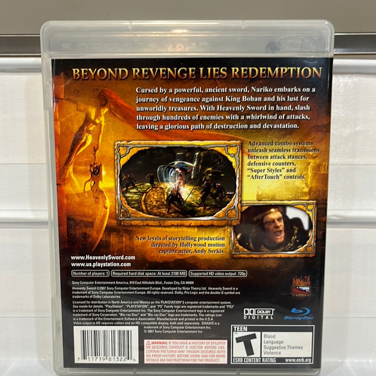 Heavenly Sword - Playstation 3