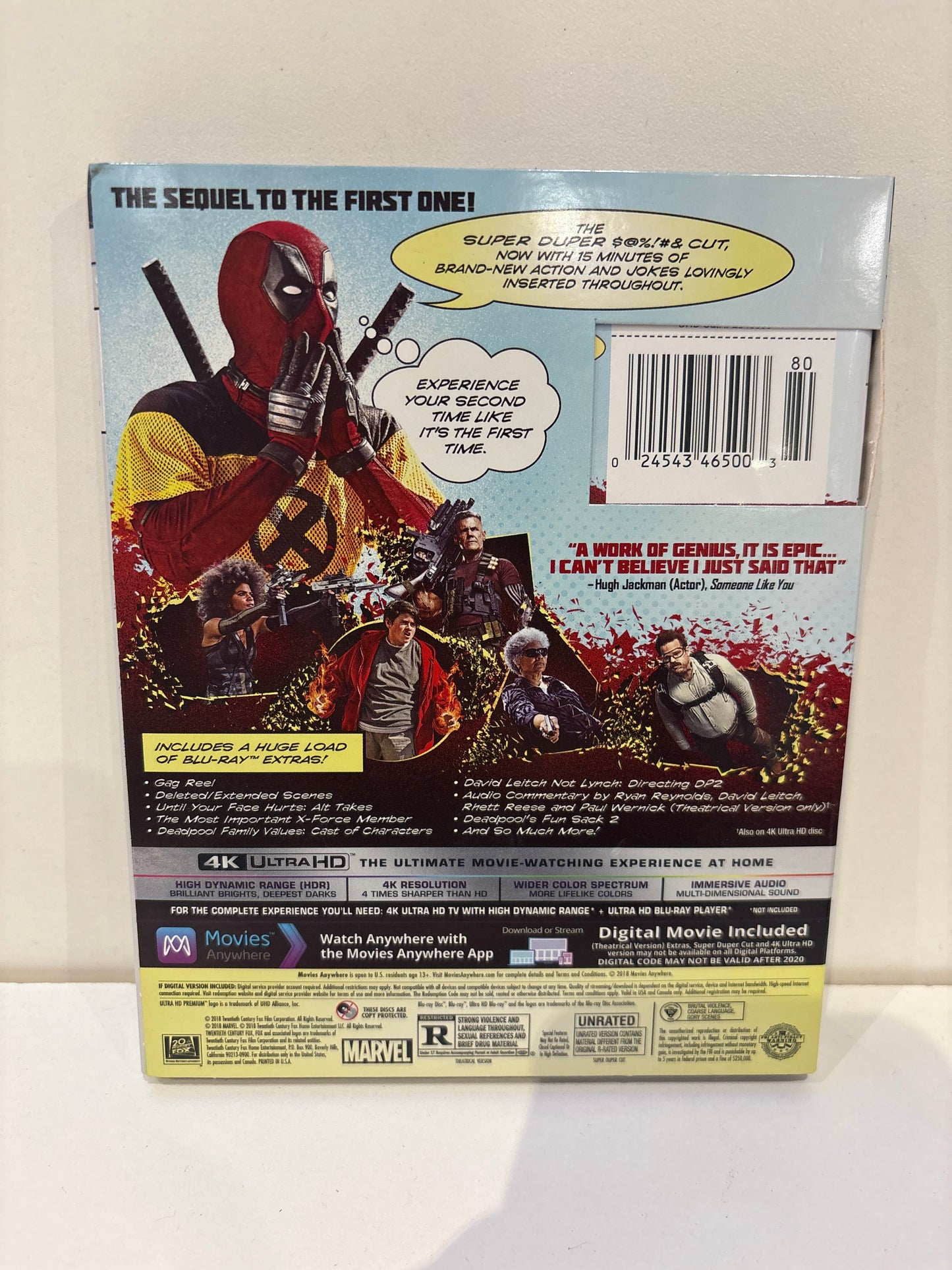 Deadpool 2 Super Duper Cut - Blu-Ray