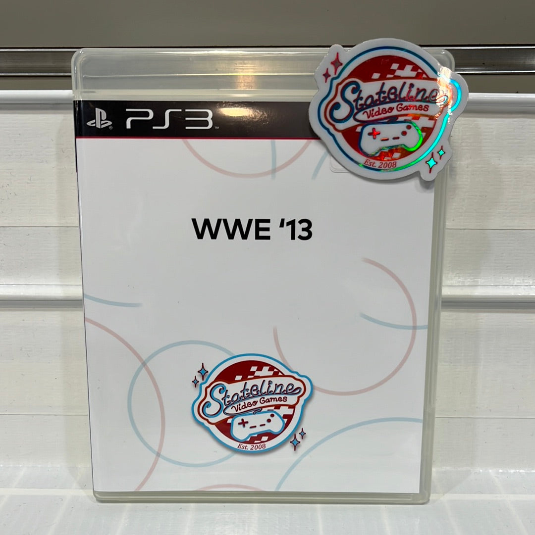 WWE '13 - Playstation 3
