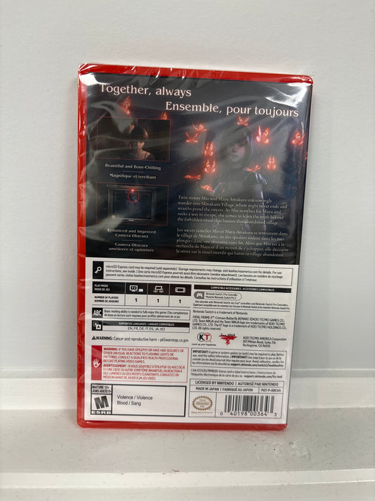 Fatal Frame II: Crimson Butterfly REMAKE - Nintendo Switch 2