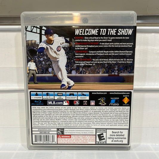 MLB 16: The Show - Playstation 3