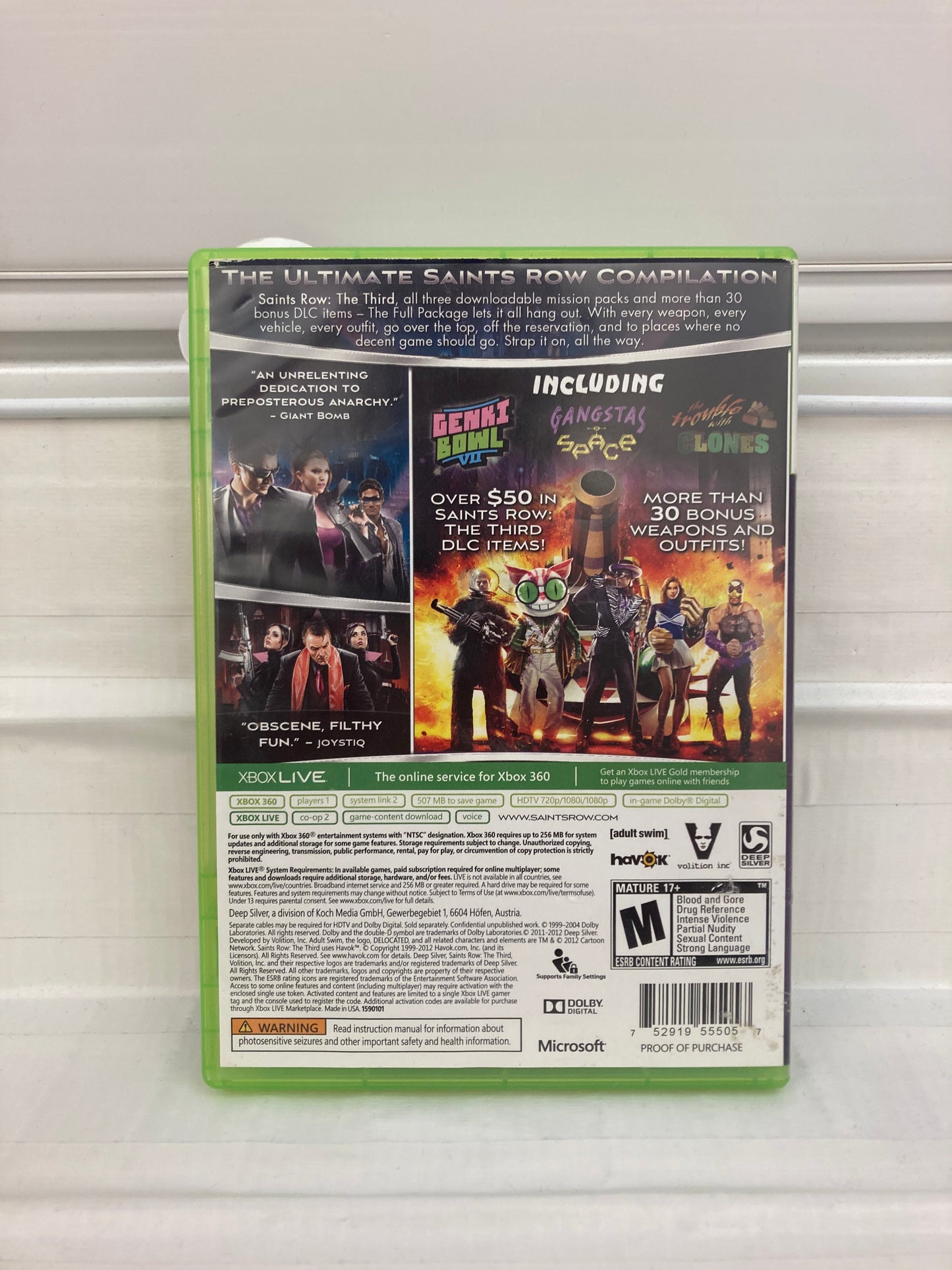 Saints Row: The Third: The Full Package - Xbox 360