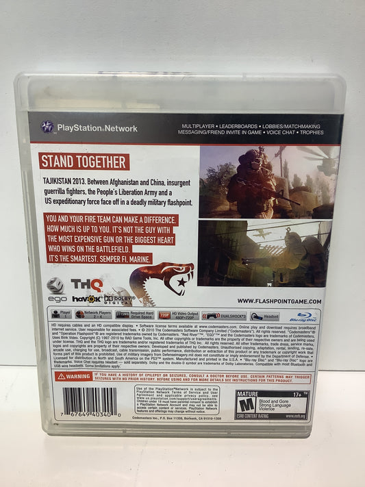 Operation Flashpoint: Red River - Playstation 3