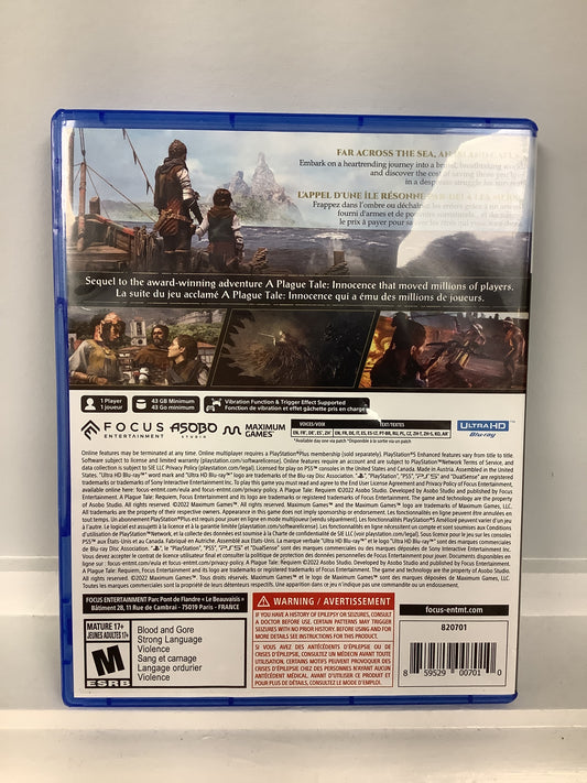 A Plague Tale: Requiem - Playstation 5