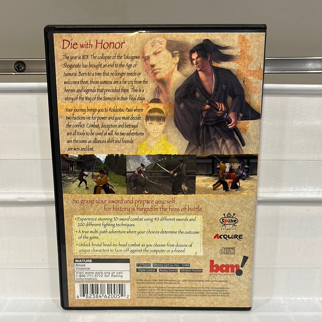 Way of the Samurai - Playstation 2