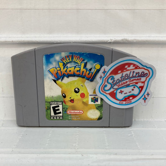 Hey You Pikachu - Nintendo 64