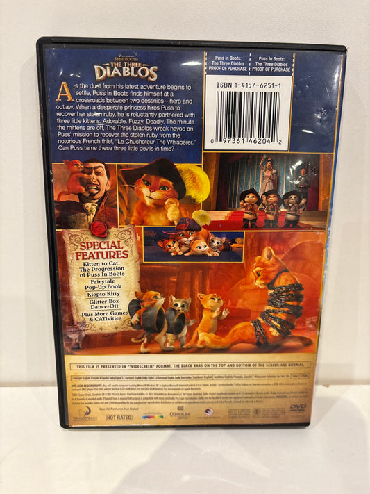 Puss in Boots: The Three Diablos - DVD