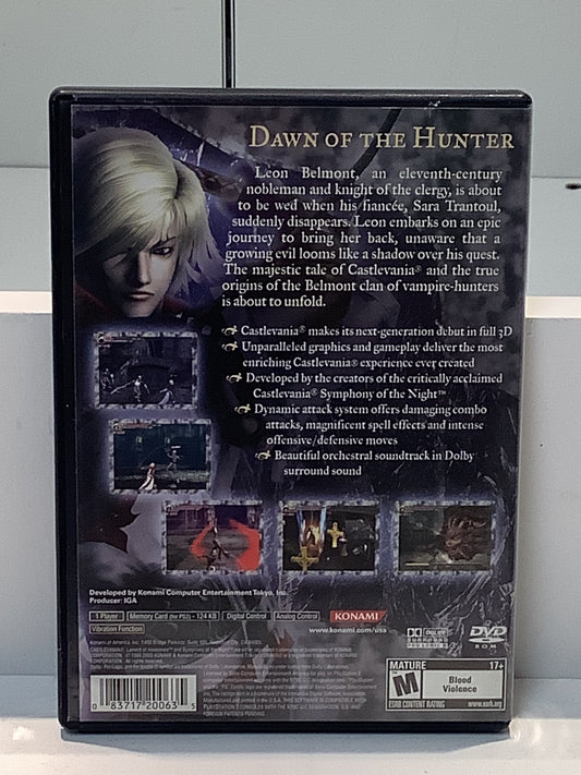 Castlevania Lament of Innocence - Playstation 2
