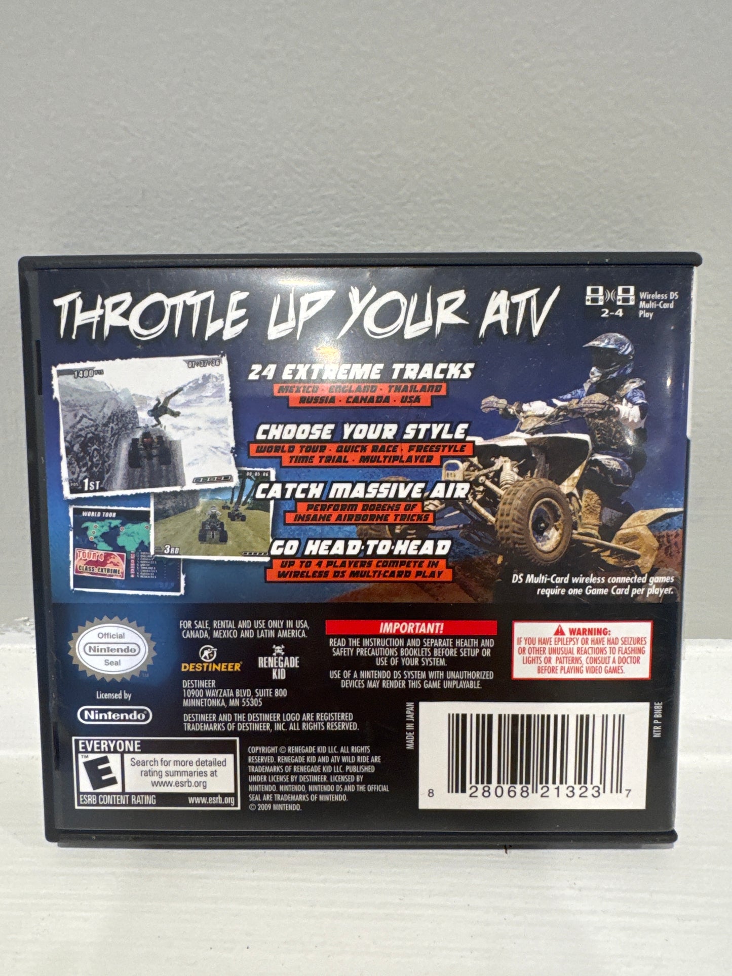 ATV Wild Ride - Nintendo DS