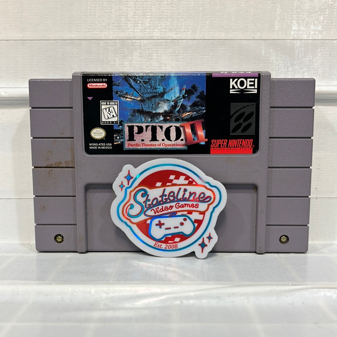 P.T.O. II - Super Nintendo