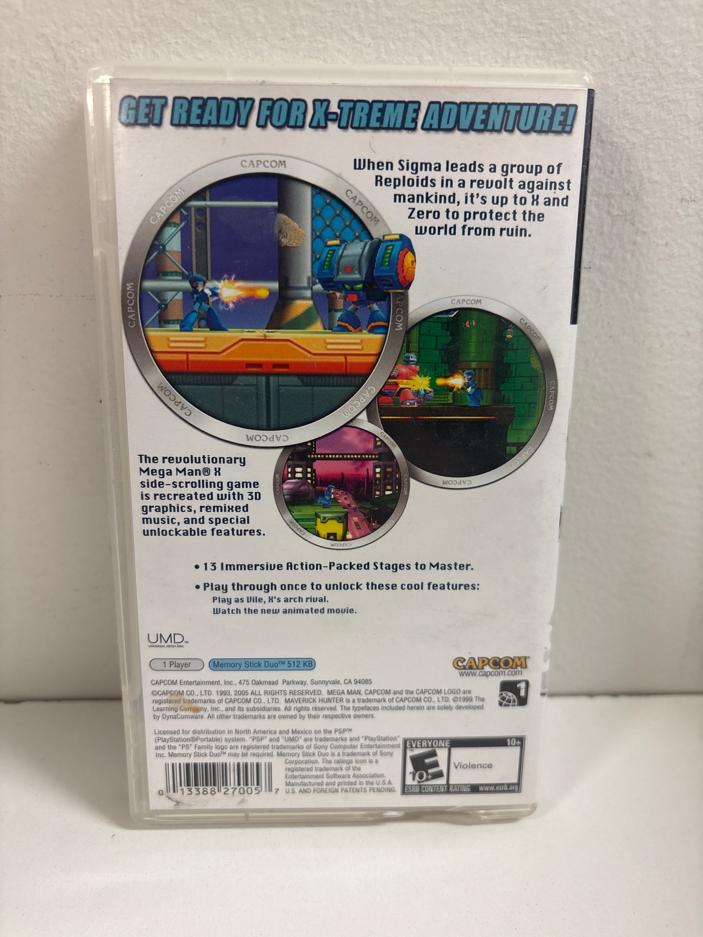 Mega Man Maverick Hunter X - PSP