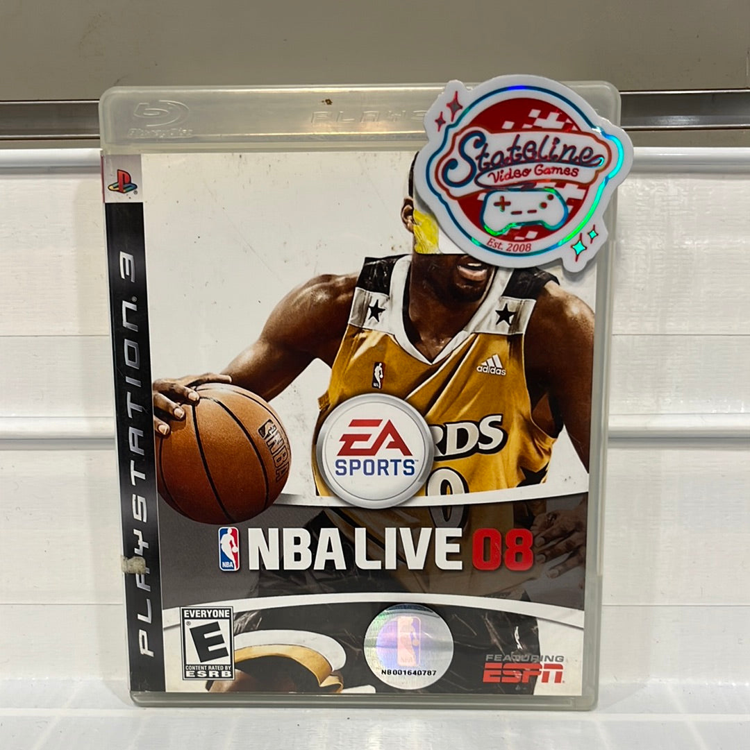 NBA Live 2008 - Playstation 3