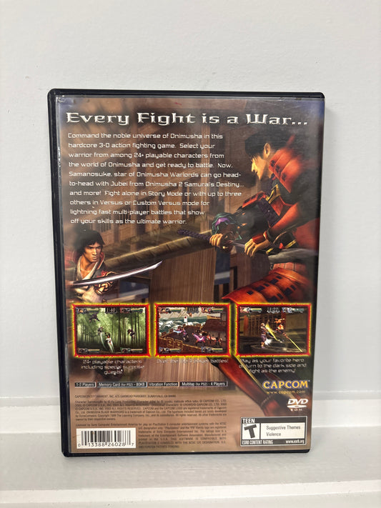 Onimusha Blade Warriors - Playstation 2