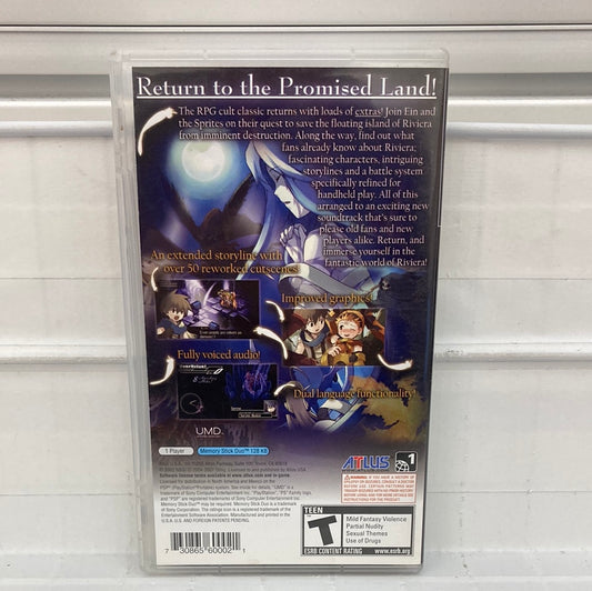 Riviera The Promised Land - PSP