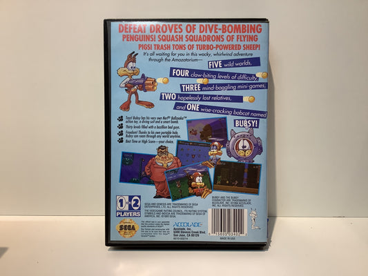 Bubsy II - Sega Genesis