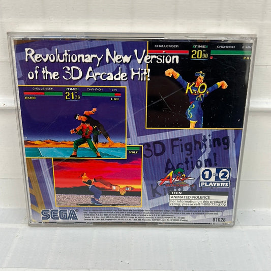 Virtua Fighter Remix - Sega Saturn