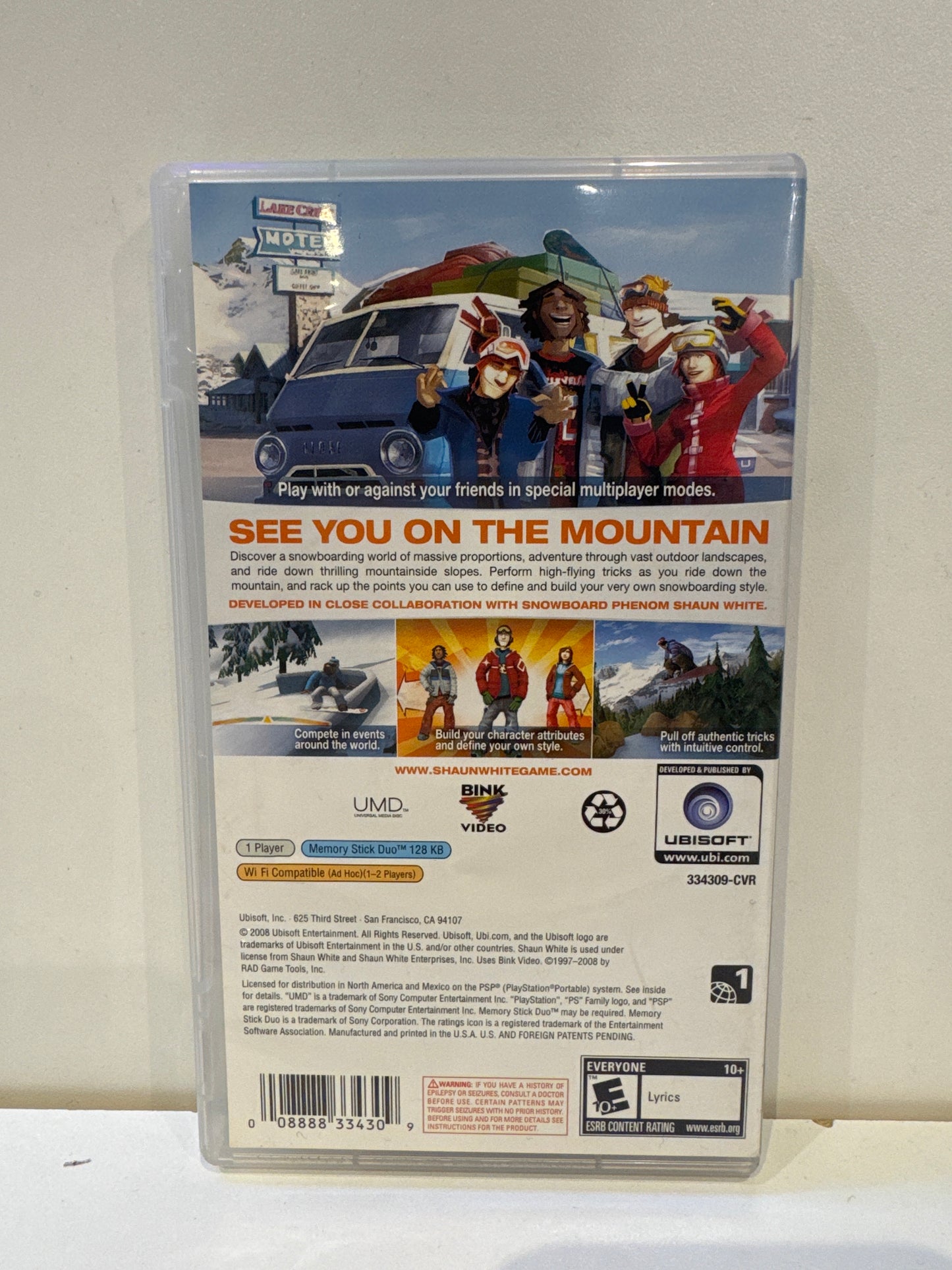 Shaun White Snowboarding - PSP