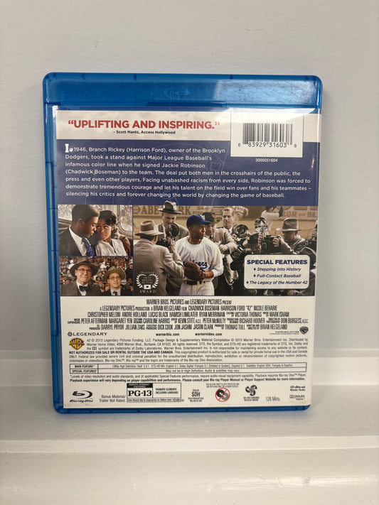 42 The Jackie Robinson Story - Blu-Ray