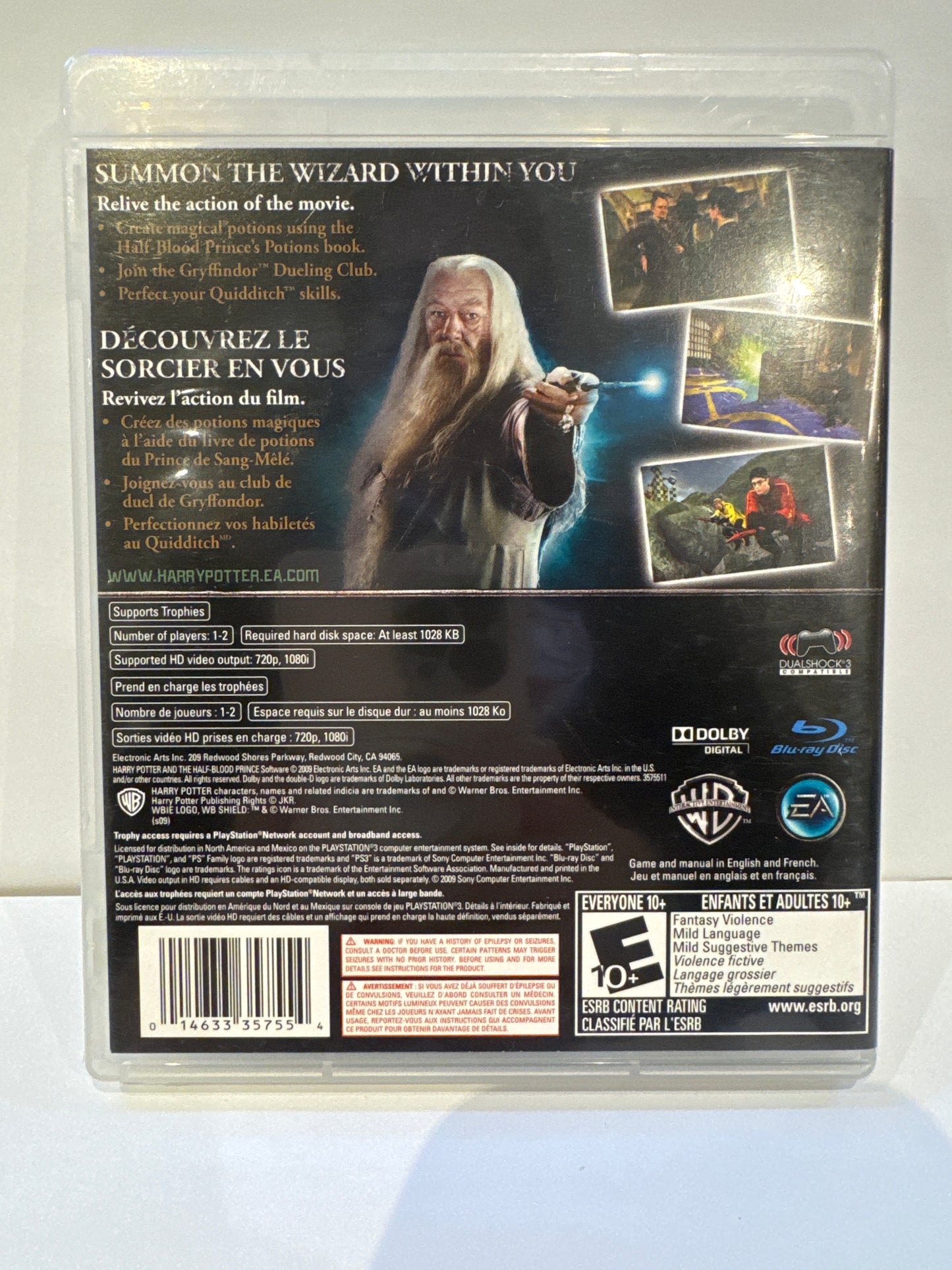 Harry Potter and the Half-Blood Prince - Playstation 3