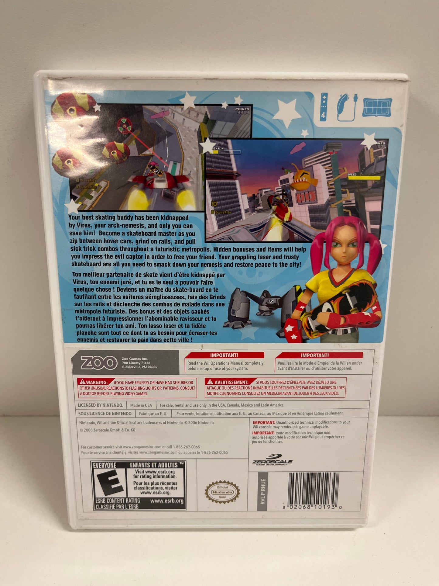 Skate City Heroes - Wii