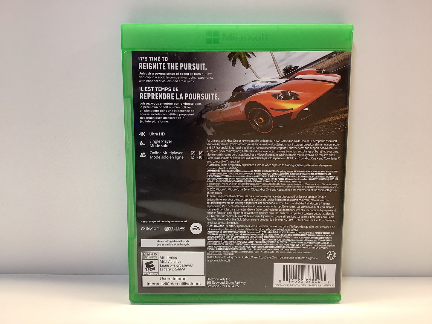 Need for Speed: Hot Pursuit Remastered - Xbox One