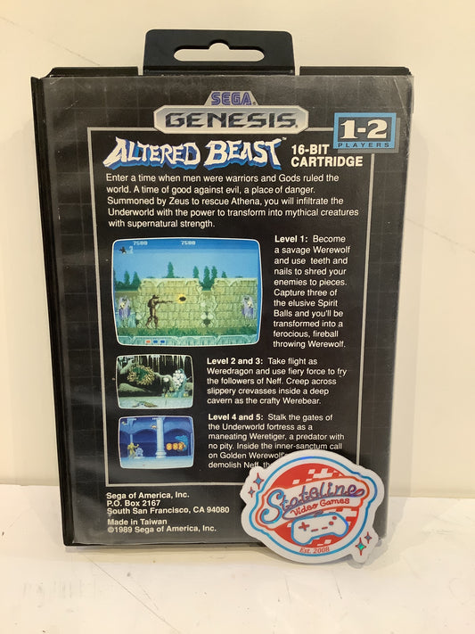 Altered Beast - Sega Genesis