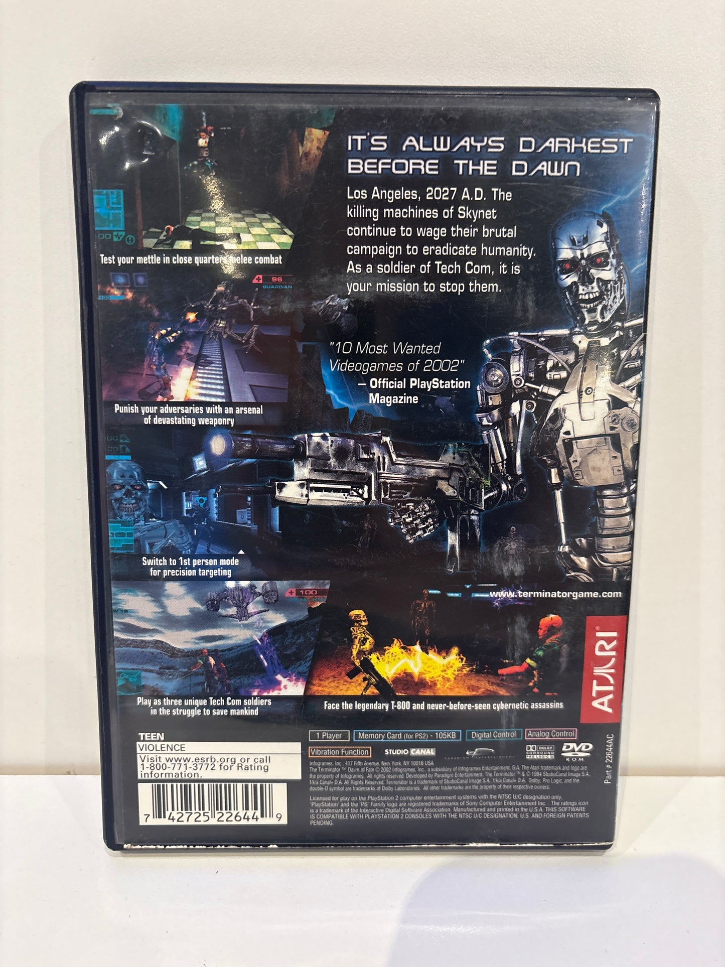 Terminator Dawn of Fate - Playstation 2