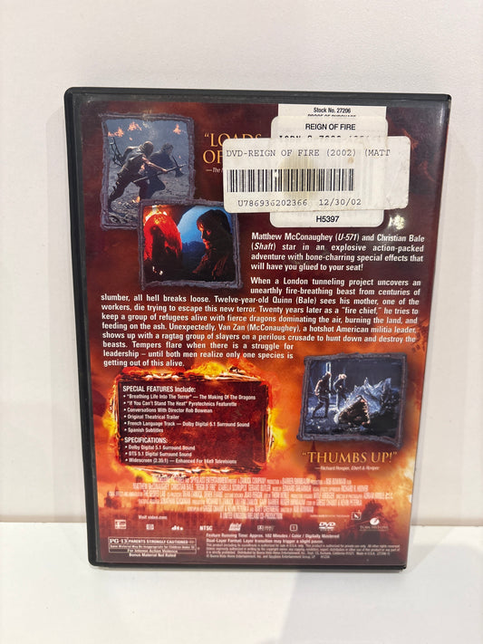 Reign of Fire - DVD