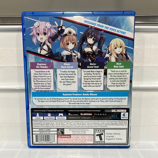 Neptunia Virtual Stars - Playstation 4