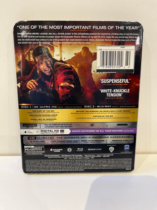Deep Water Horizon 4K - Blu-Ray