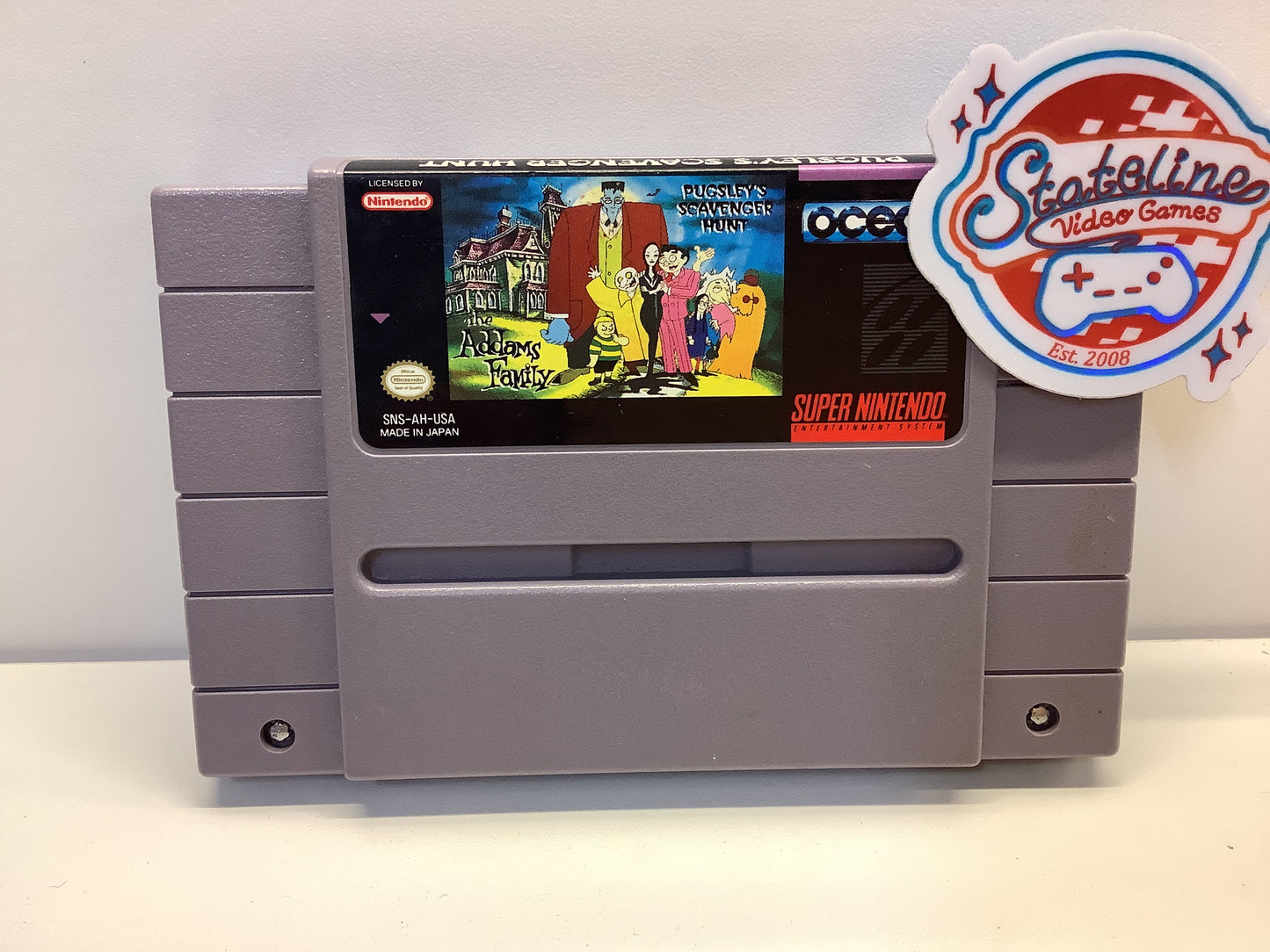 Addams Family Pugsley's Scavenger Hunt - Super Nintendo
