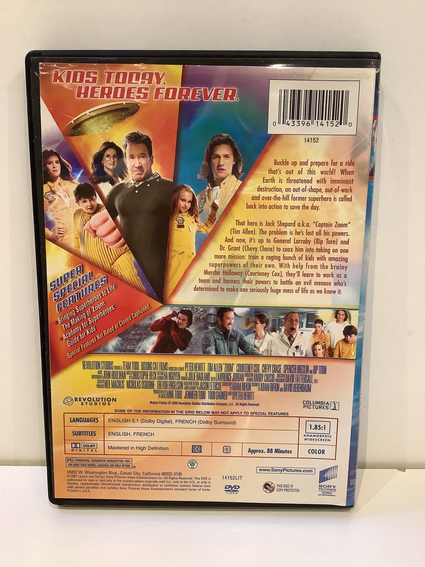 Zoom: Academy of Superheroes - DVD