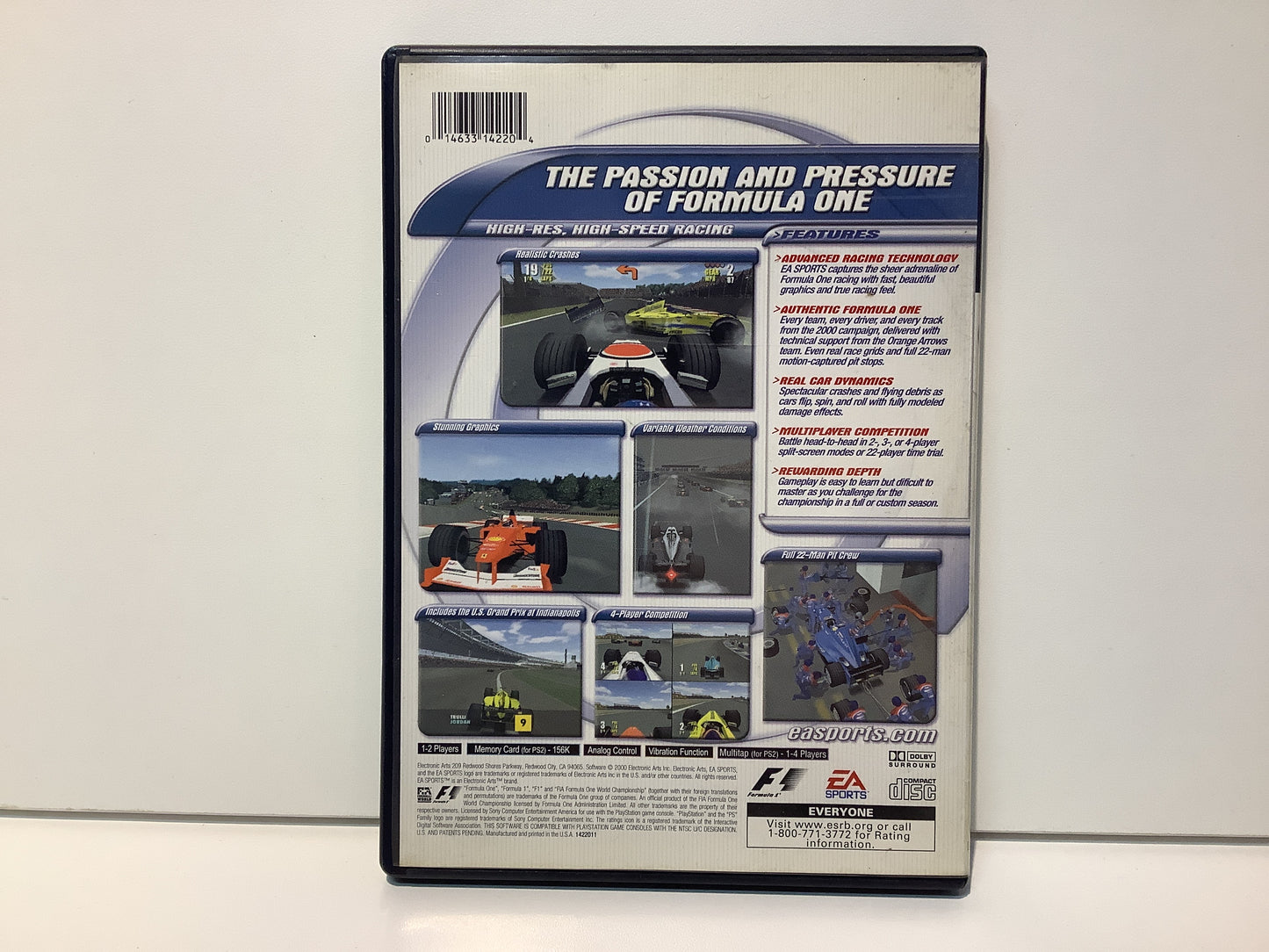 F1 Championship Season 2000 - Playstation 2