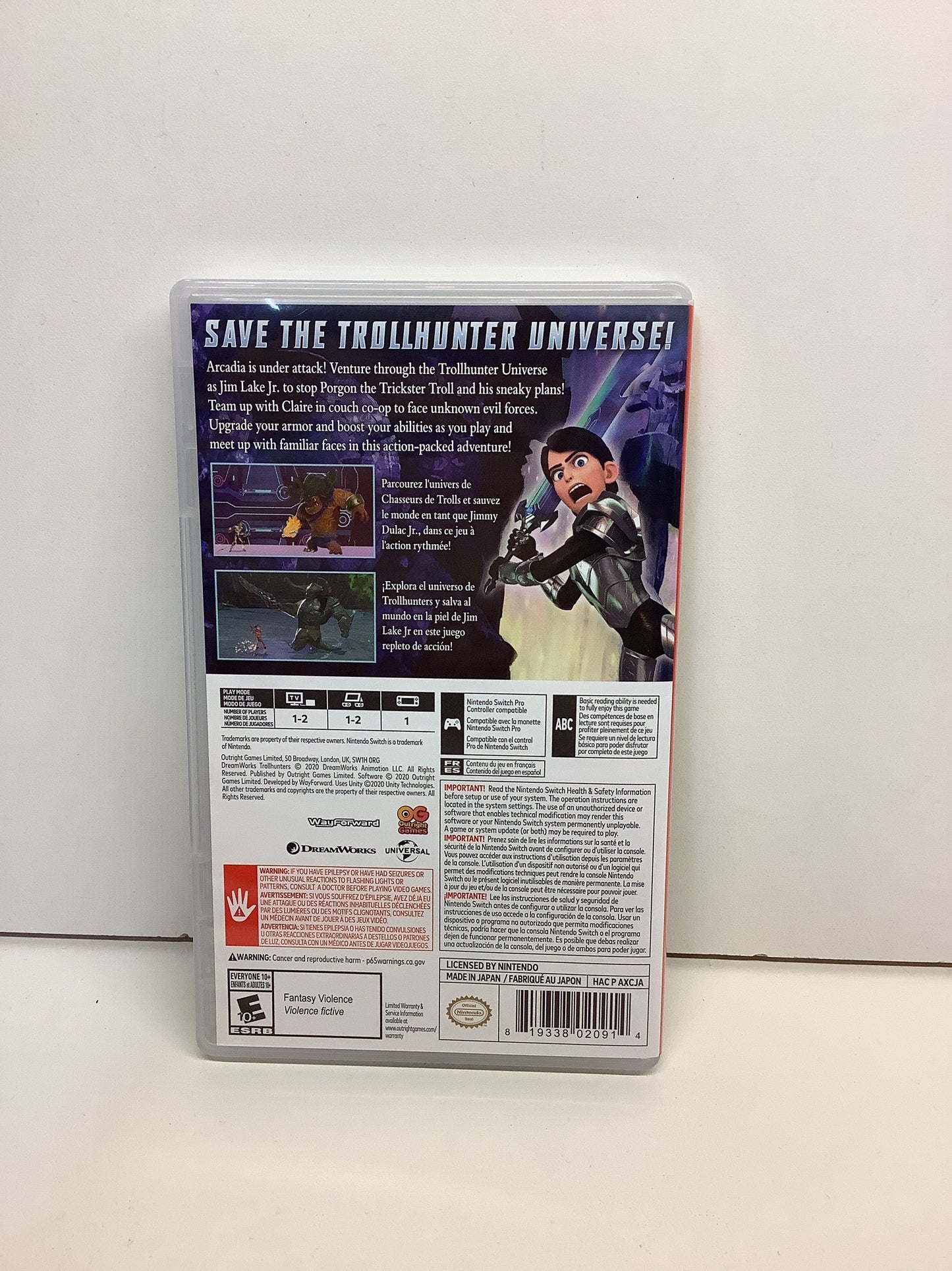 Trollhunters: Defenders of Arcadia - Nintendo Switch