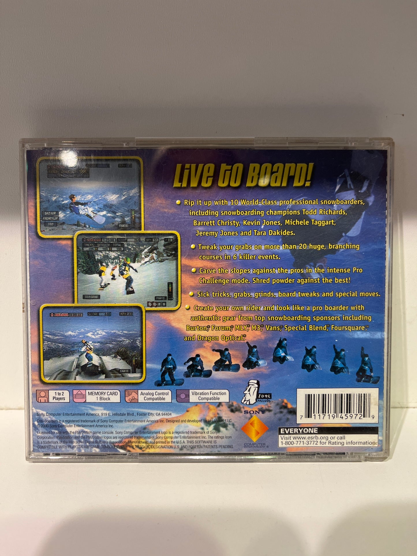 Cool Boarders 2001 - Playstation