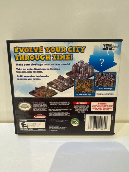 SimCity Creator - Nintendo DS
