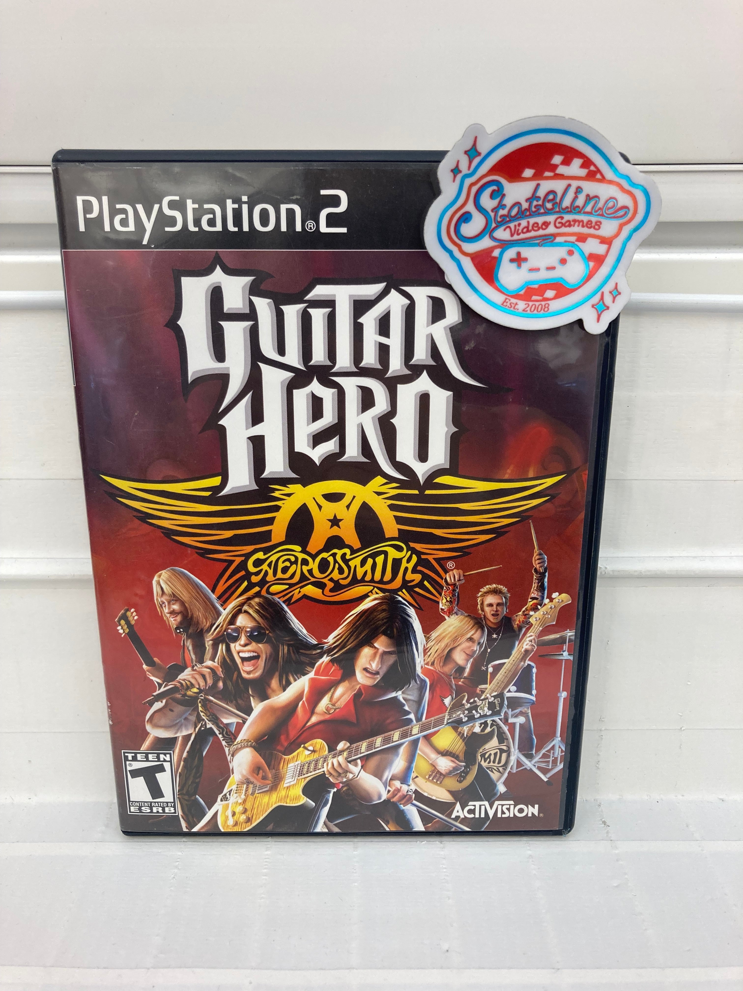 Online Guitar Hero Aerosmith For Playstation 2