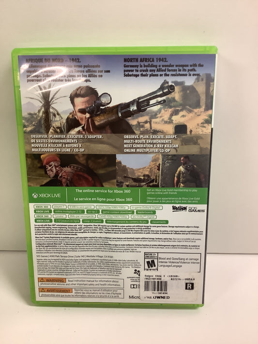 Sniper Elite III - Xbox 360